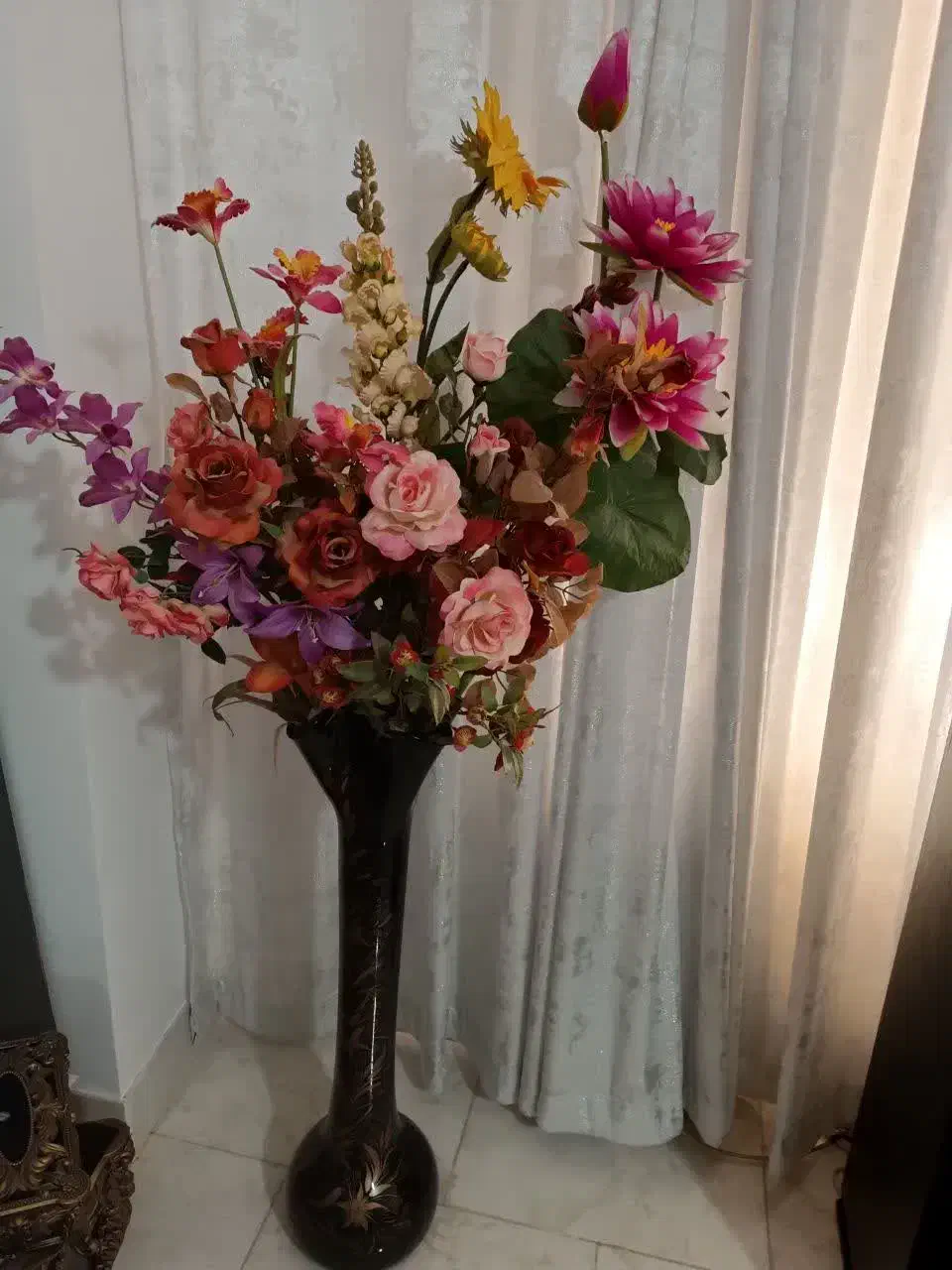 گل وگلدان|گل مصنوعی|زرندیه, |دیوار