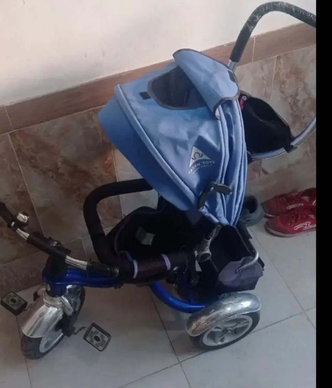 سه چرخه تاشو|کالسکه و لوازم جانبی|همدان, |دیوار