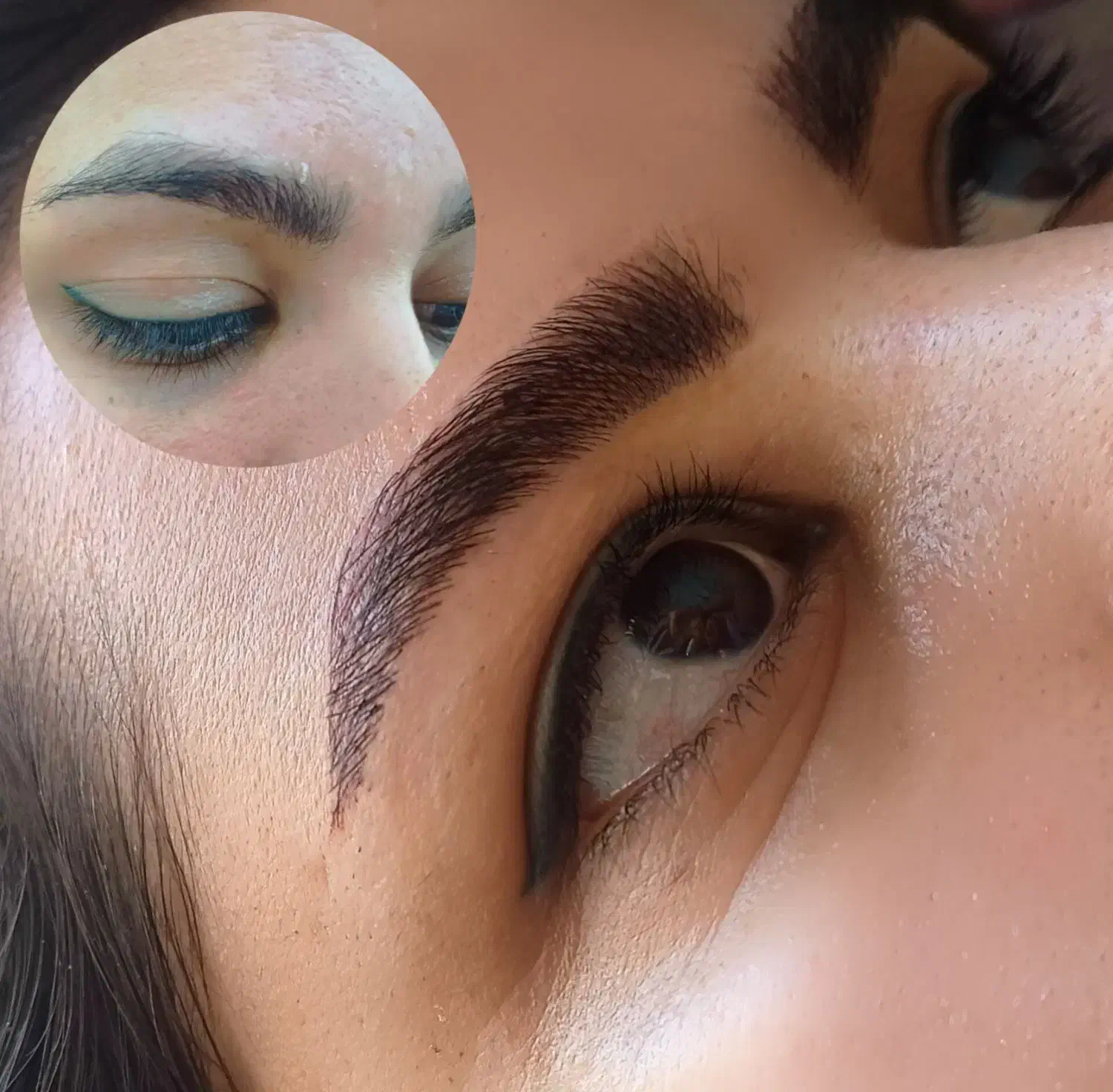 مدل میکروبلیدینگ ابرو|خدمات آرایشگری و زیبایی|زرند, |دیوار