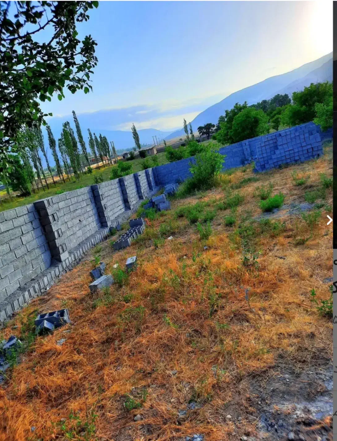 ۴۰۰متر زمین بحر خط اصلی|فروش زمین و ملک کلنگی|کجور, |دیوار