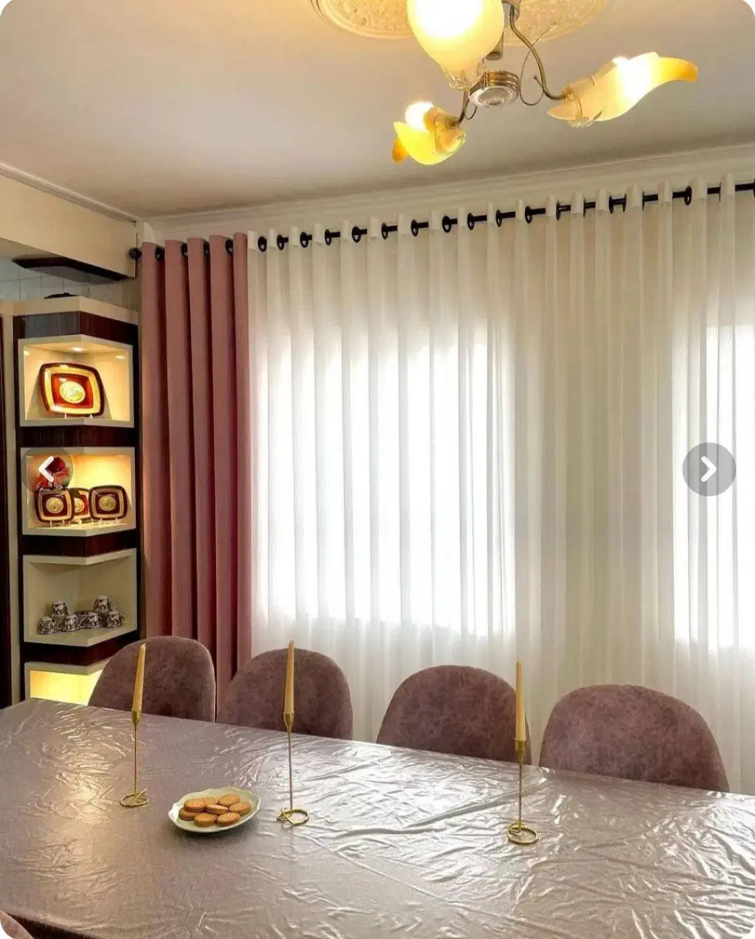 پرده آماده فقط450000 هزارتومان|پرده، رانر، رومیزی|کازرون, |دیوار