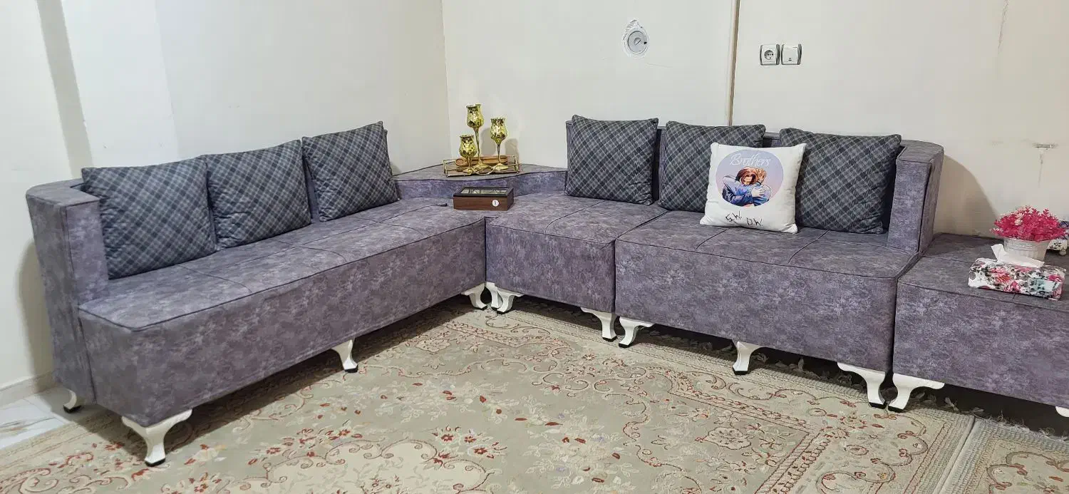 مبل ال درحدنو|مبلمان خانگی و میز عسلی|بوئین زهرا, |دیوار