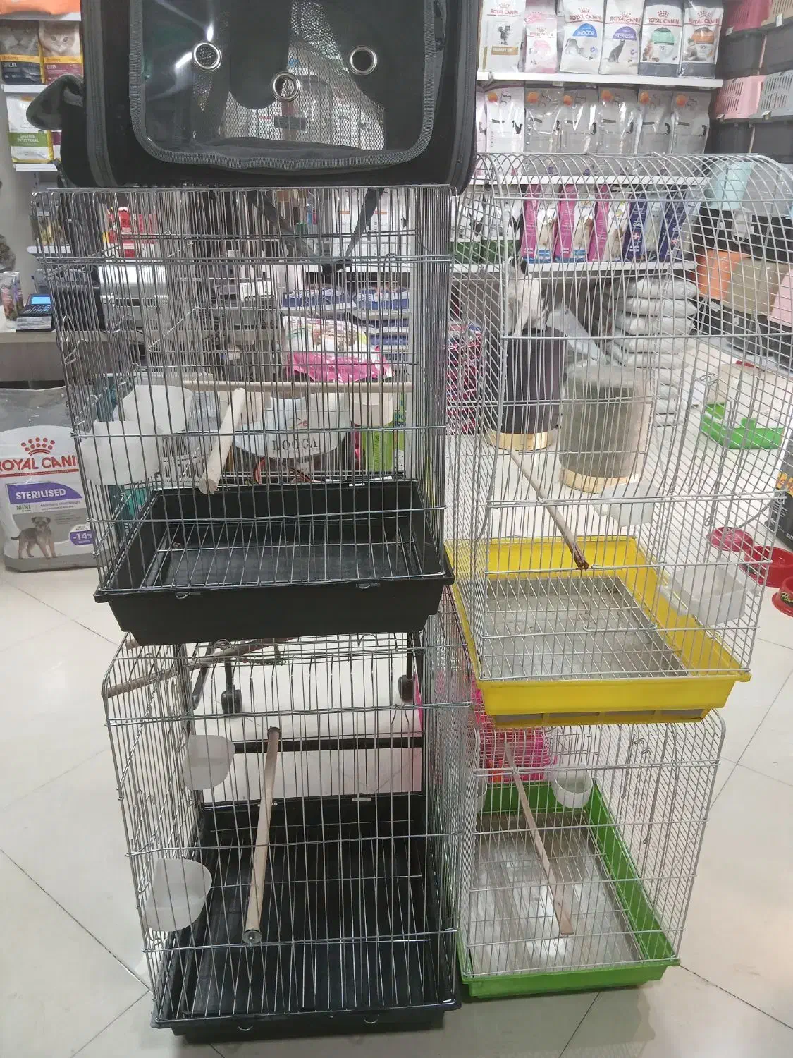 قفس و لوازم و خوراک پرندگان|لوازم جانبی حیوانات|تهران, جنت‌آباد مرکزی|دیوار