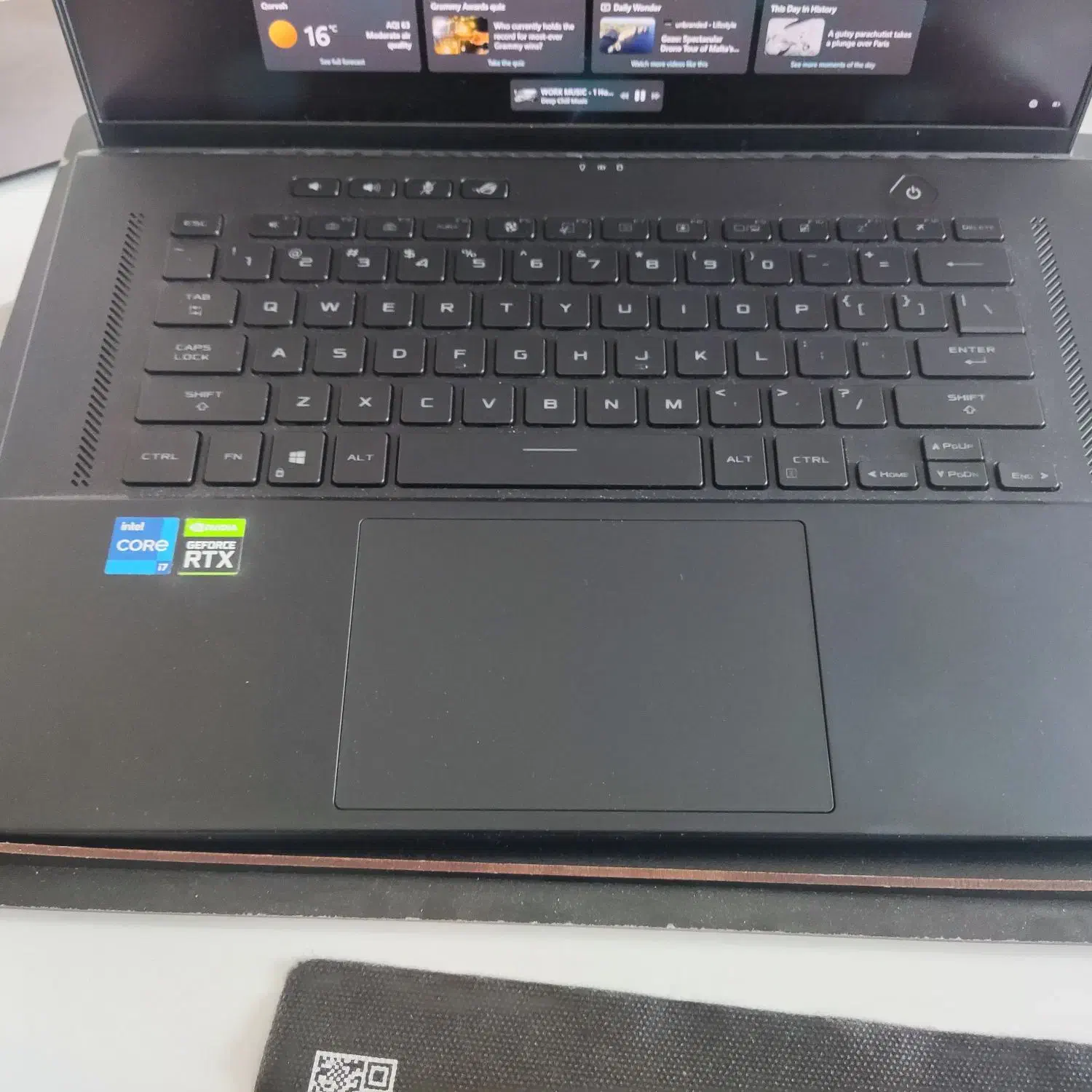 لپتاپ ایسوس Zephyrus M16 gu603HE|رایانه همراه|تهران, مرزداران|دیوار