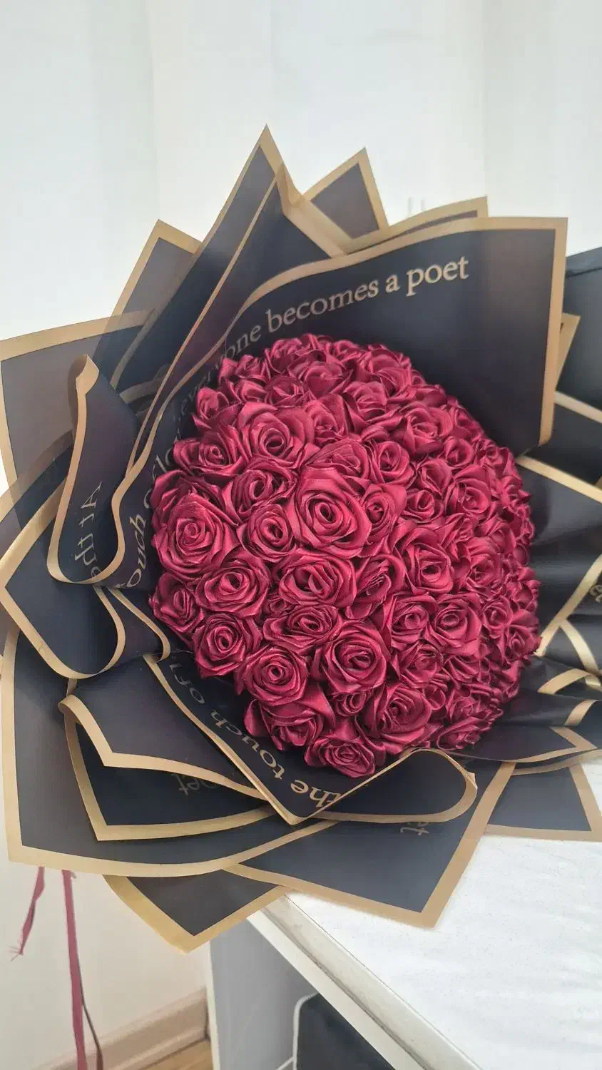 رزهای روبانی دستساز و آماده سفارش برای هر مناسبت|گل مصنوعی|اردبیل, |دیوار