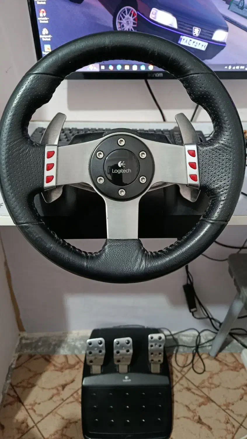 فرمان بازی لاجیتک G27|کنسول، بازی ویدئویی و آنلاین|قصرشیرین, |دیوار