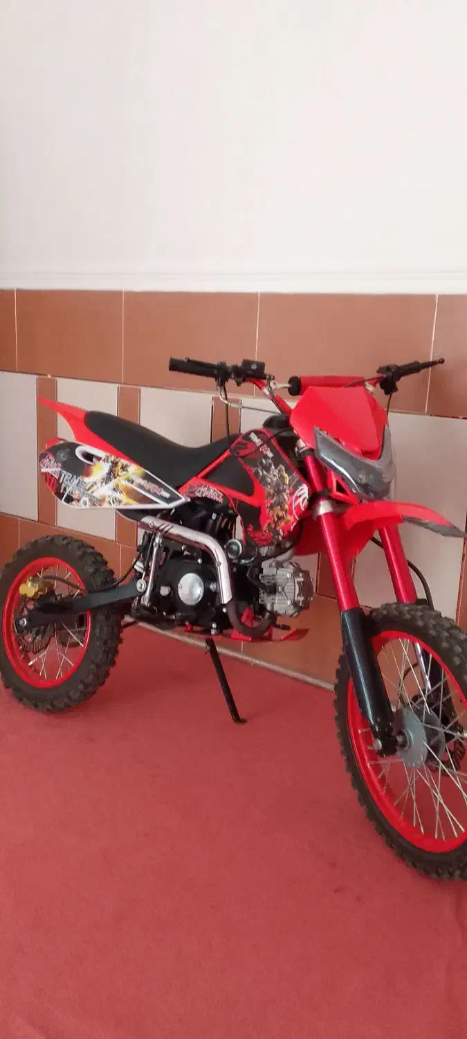 مینی تریل ۱۲۵کراس خشک|موتورسیکلت|بندرعباس, |دیوار