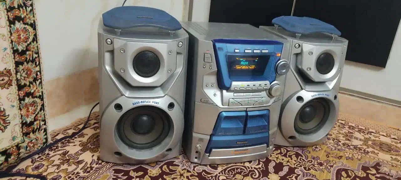 ضبط پاناسونیک 2000 وات|سیستم صوتی خانگی|قم, شهر قائم|دیوار