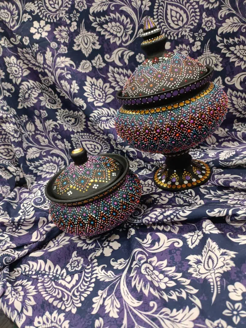 شکلات خوری و قندان و آجیل خوری|صنایع دستی و سایر لوازم تزئینی|بندر انزلی, مسکن مهر|دیوار