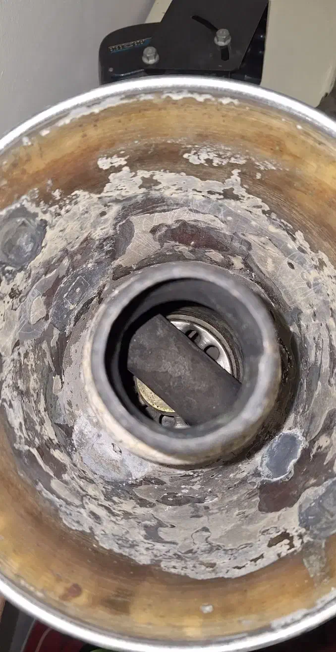 سماور گازی قدیمی|کلکسیون اشیاء عتیقه|گرمدره, |دیوار