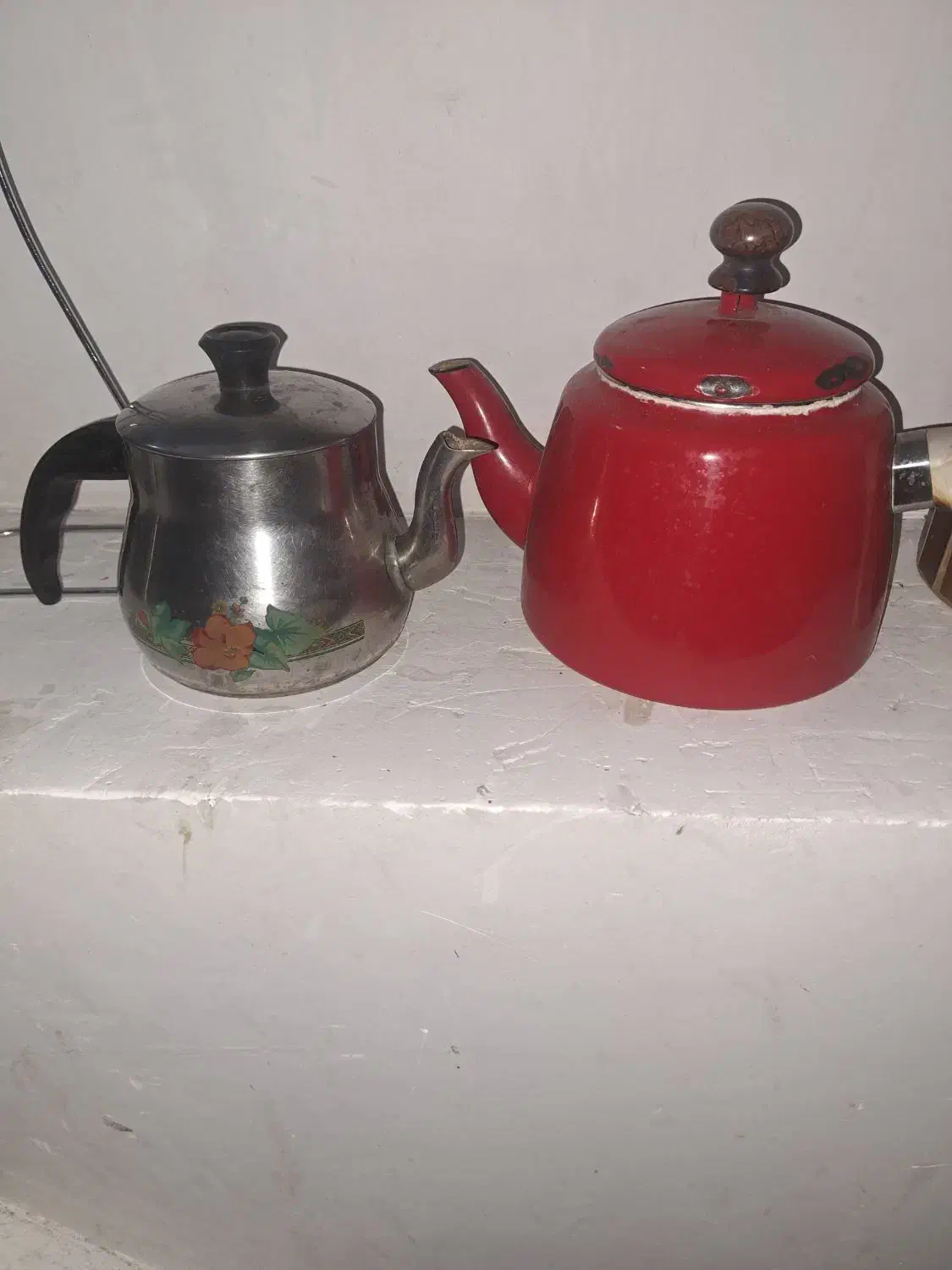 کتری پیکنیکی  پارچ  لیوان ماهیتابه  گلدان  همزن|قوری، کتری، قهوه‌ساز دستی|پردیس, فاز ۸|دیوار