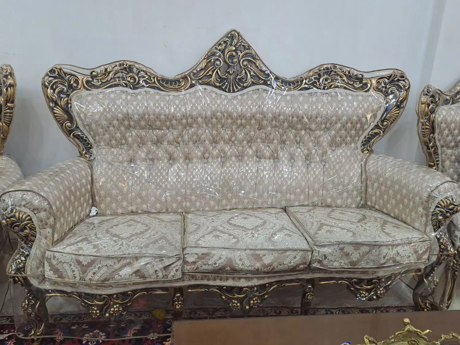 مبل استیل در حد نو|مبلمان خانگی و میز عسلی|قرچک, مهدیه|دیوار