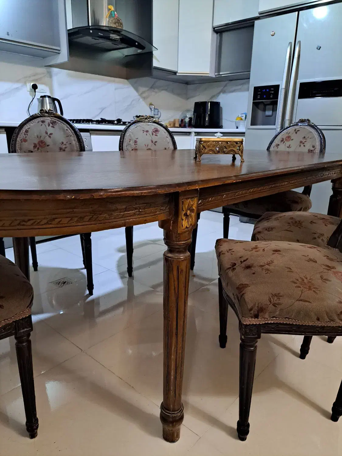 میز و صندلی نهار خوری ۶ نفره|میز و صندلی غذاخوری|مرودشت, مسجد رسول‎|دیوار