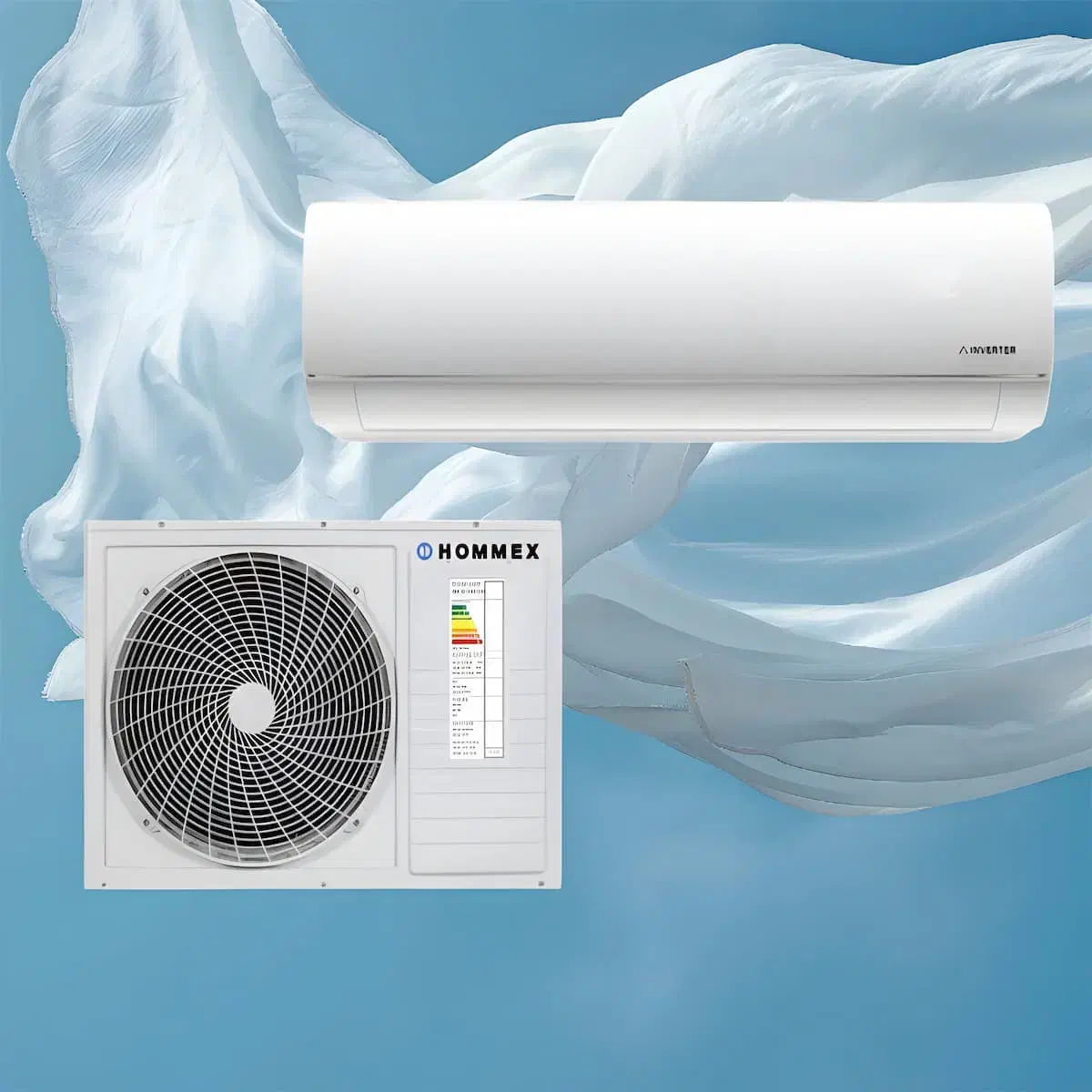 کولر گازی|کولر گازی و فن‌کوئل|سنندج, |دیوار