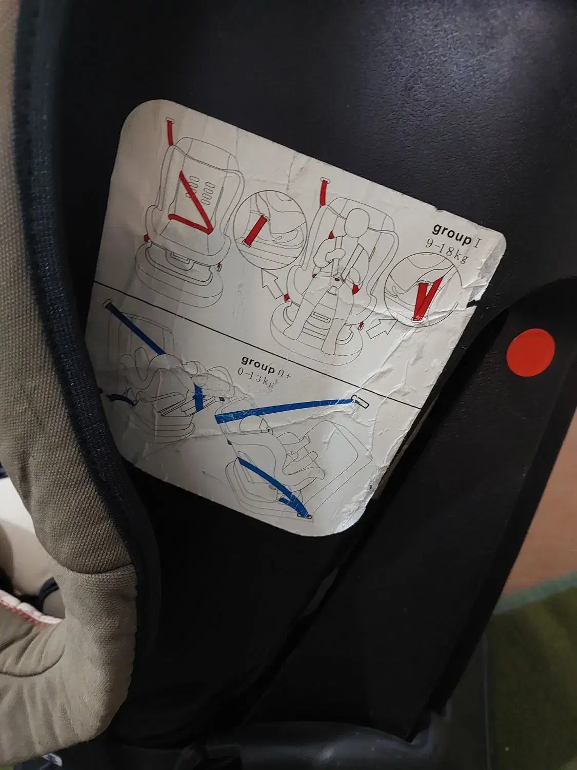 صندلی ماشین کودک|تخت و صندلی بچه|تاکستان, |دیوار