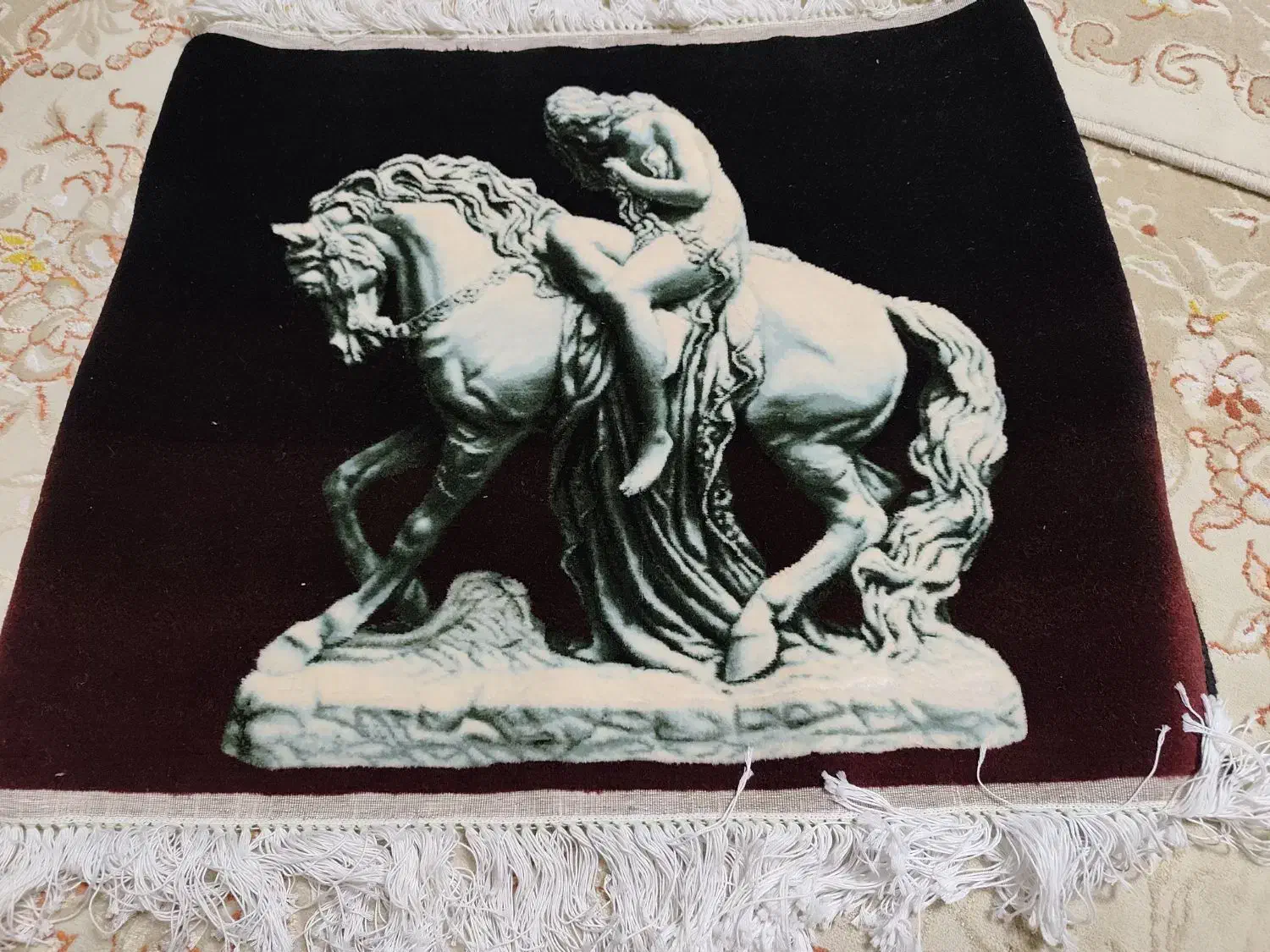 تابلو فرش دستباف لیدی گویدا|تابلو فرش|خرمآباد, |دیوار