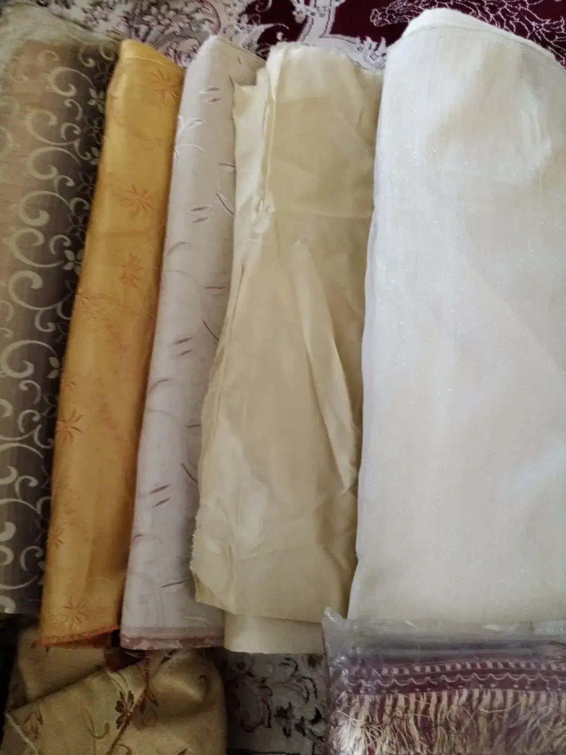 پارچه ونوار پرده|پرده، رانر، رومیزی|صالح آباد, |دیوار