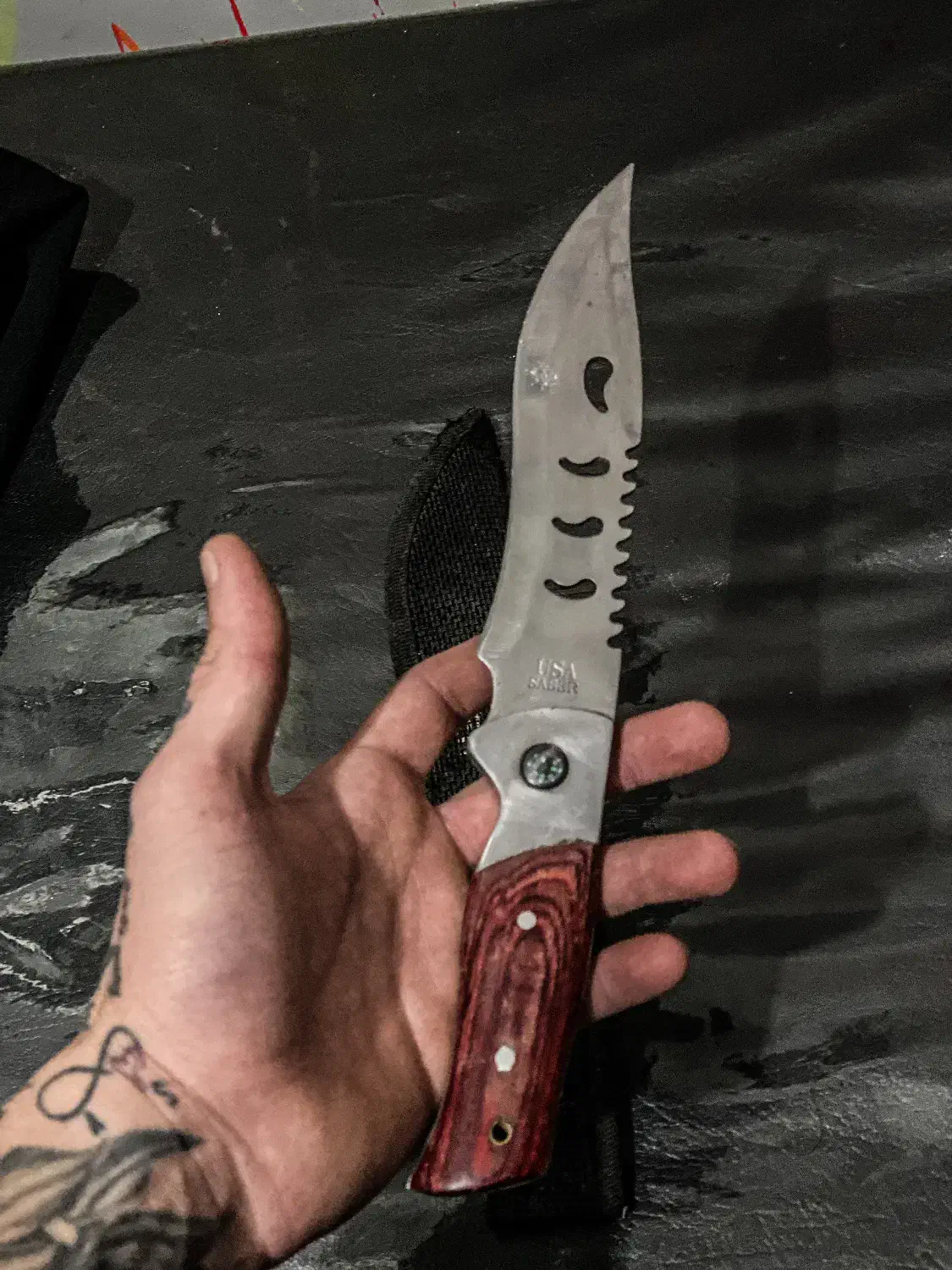 چاقو شکاری کمپینگ|کوهنوردی و کمپینگ|رشت, حمیدیان|دیوار