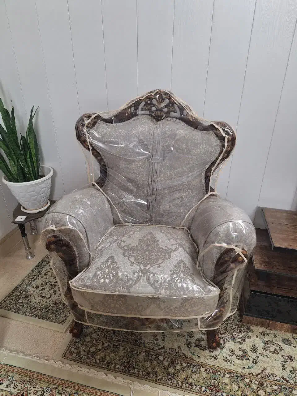 مبلمان سلطنتی 7 نفره راش|مبلمان خانگی و میز عسلی|ورامین, ورامین|دیوار