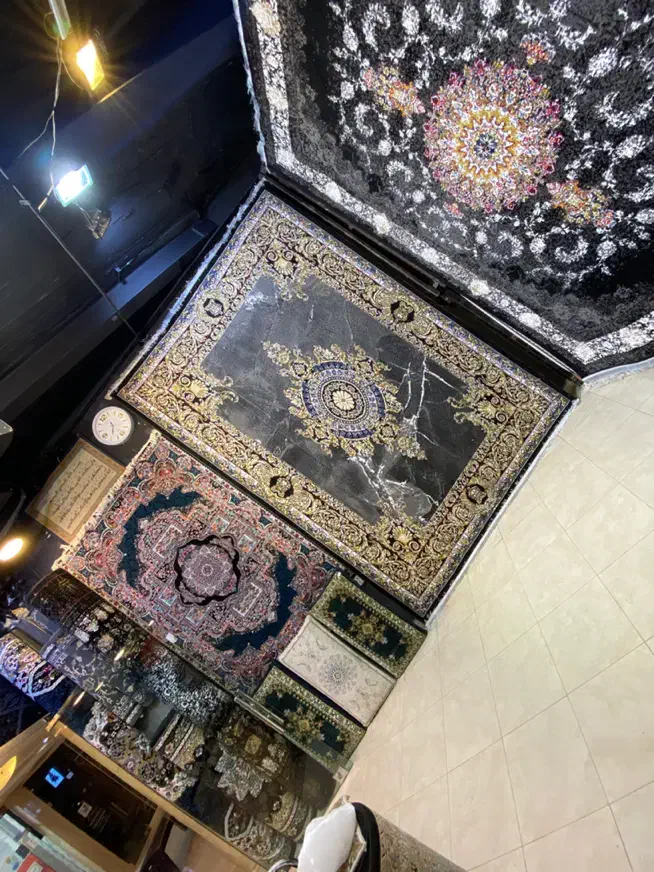 فرش ۹ متری ۱۲ متری ورساچه دودی جهان نما هراج سید|فرش|مشهد, عبادی|دیوار