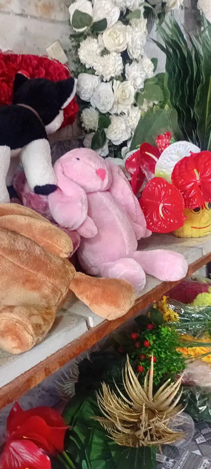 گل  و عروسک|گل مصنوعی|گزیک, |دیوار