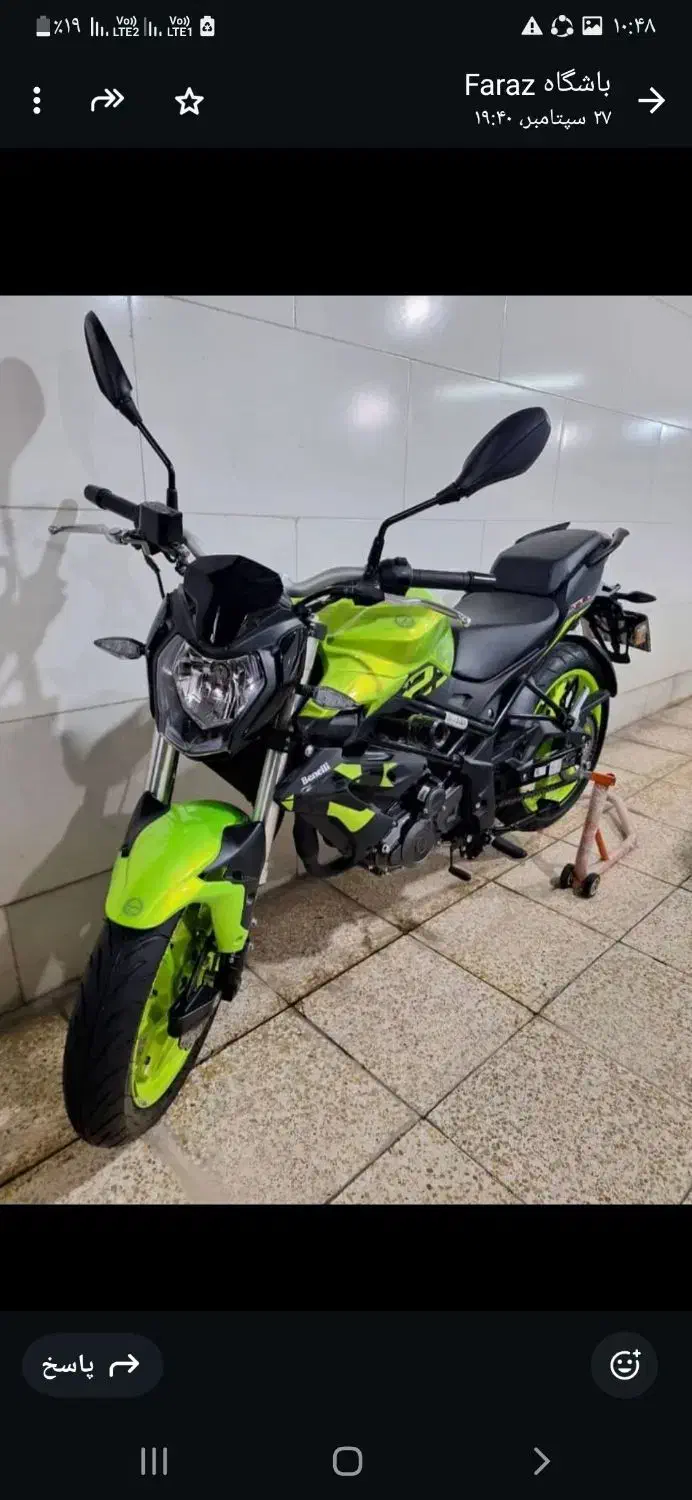 بنلی ۲۵۰ در حد صفروg200|موتورسیکلت|کرج, اسلامآباد|دیوار