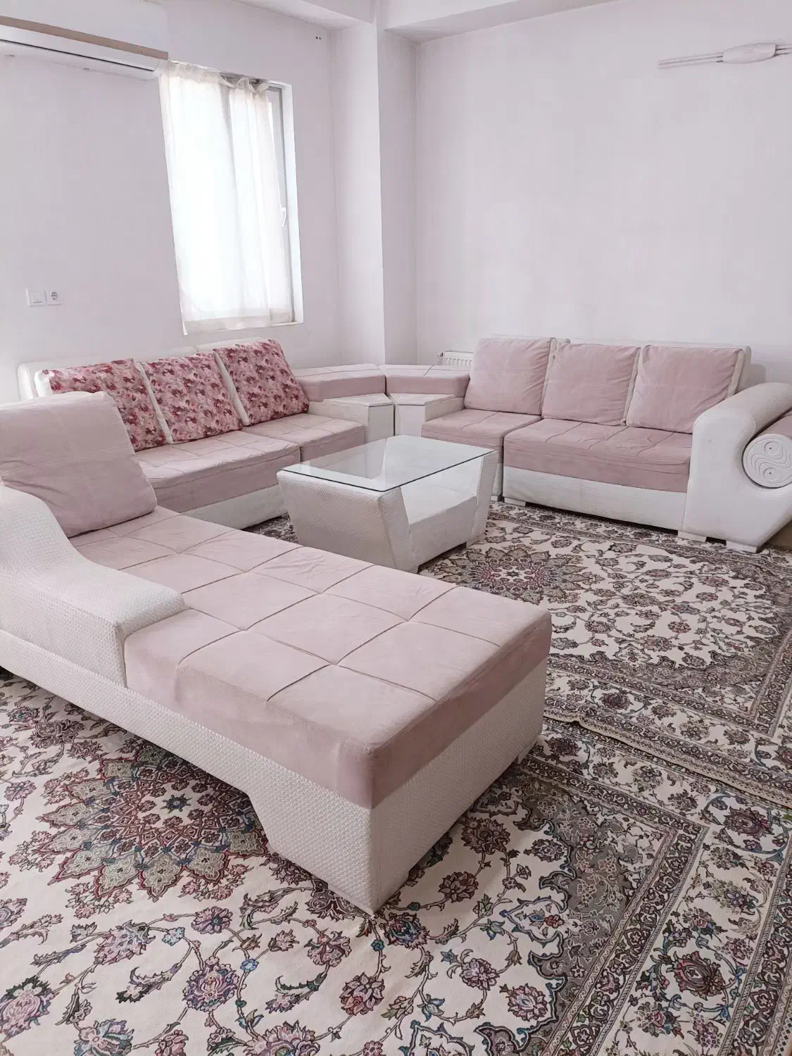 مبلمان راحتی ۹ نفره با میز جلو مبلی و ۴ عدد عسلی|مبلمان خانگی و میز عسلی|الوند, |دیوار