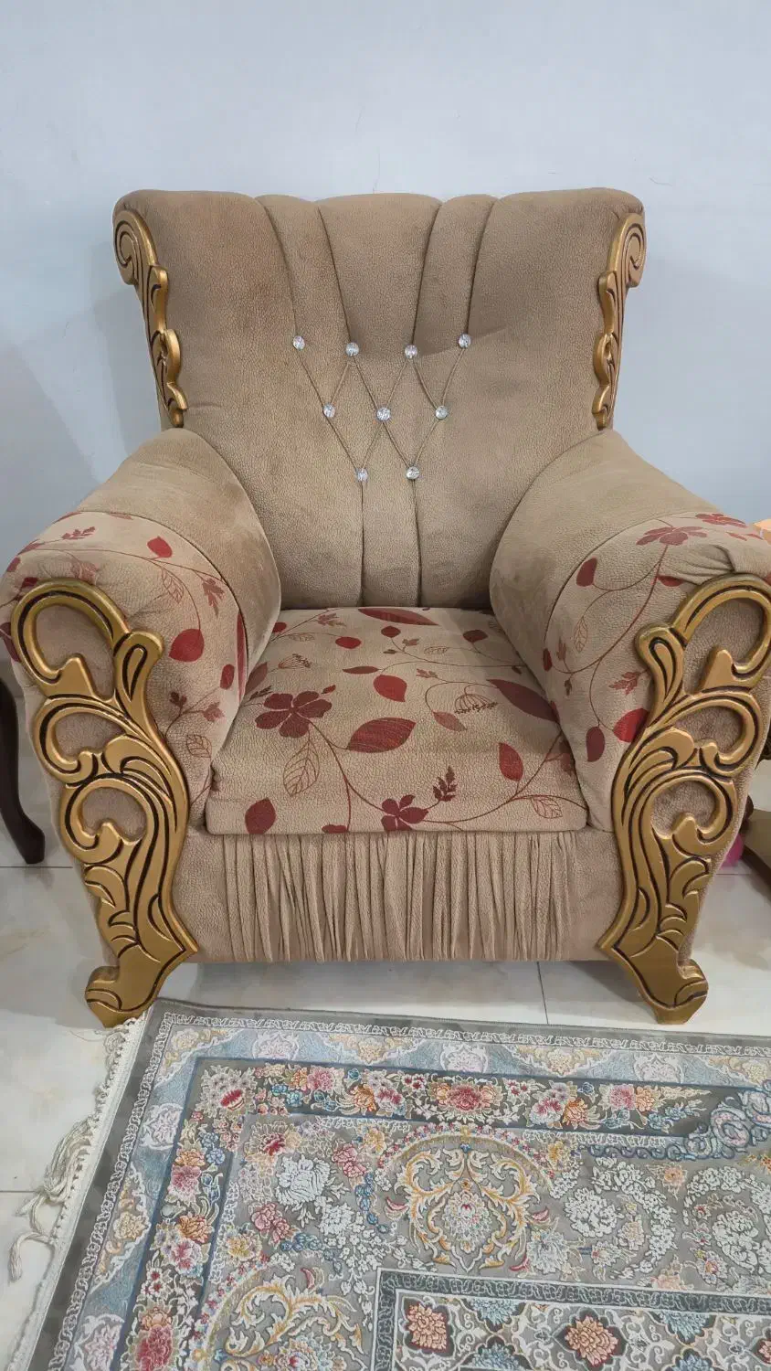 مبل 7 نفره|مبلمان خانگی و میز عسلی|صومعه‌سرا, |دیوار