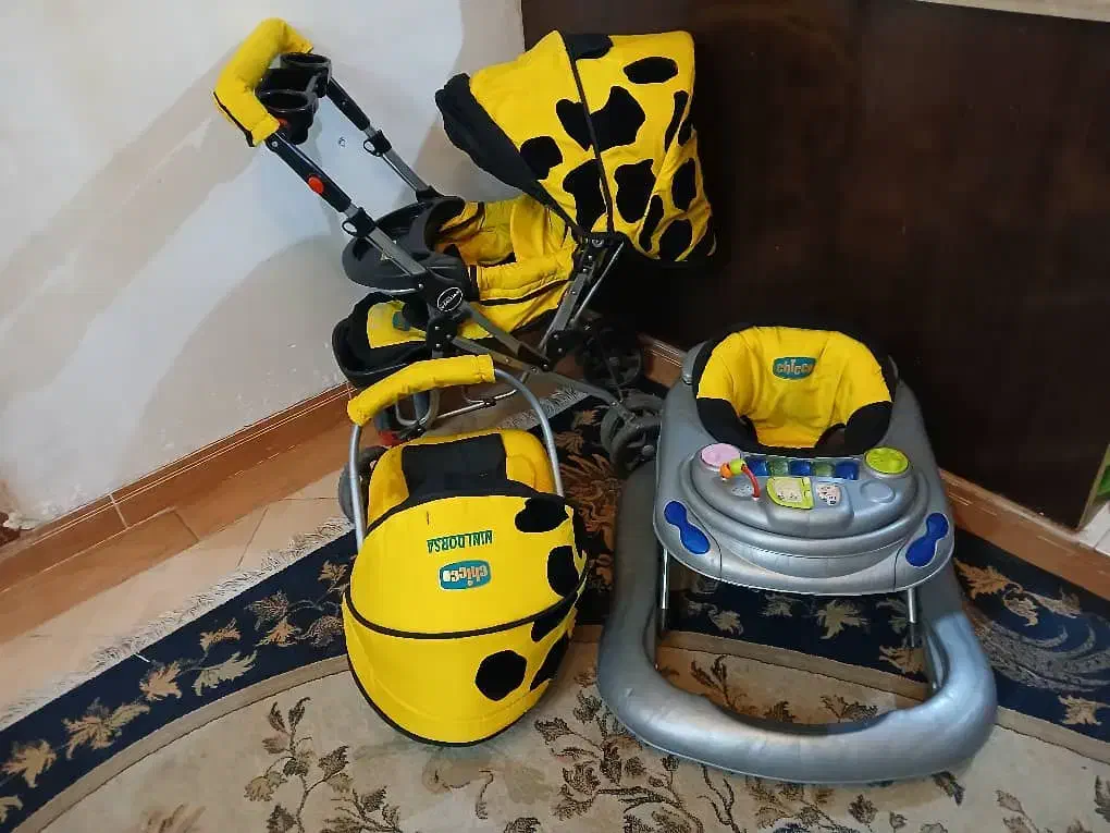 ست کالسکه رورویک و کریر کاملا سالم نو|کالسکه و لوازم جانبی|کرمان, |دیوار