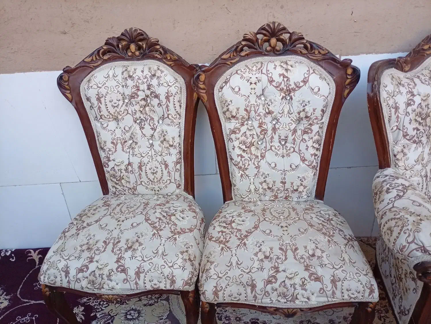 مبل راحتی چوب راش|مبلمان خانگی و میز عسلی|یزد, |دیوار