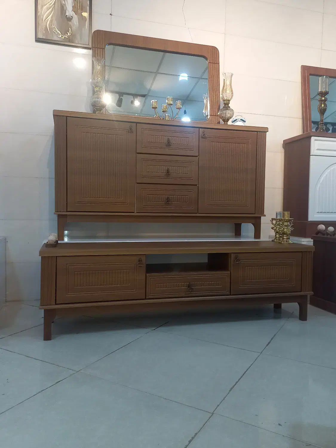 انواع آینه کنسول در گالری امیر پارسا|بوفه، ویترین، کنسول|تهران, شهید رجایی|دیوار