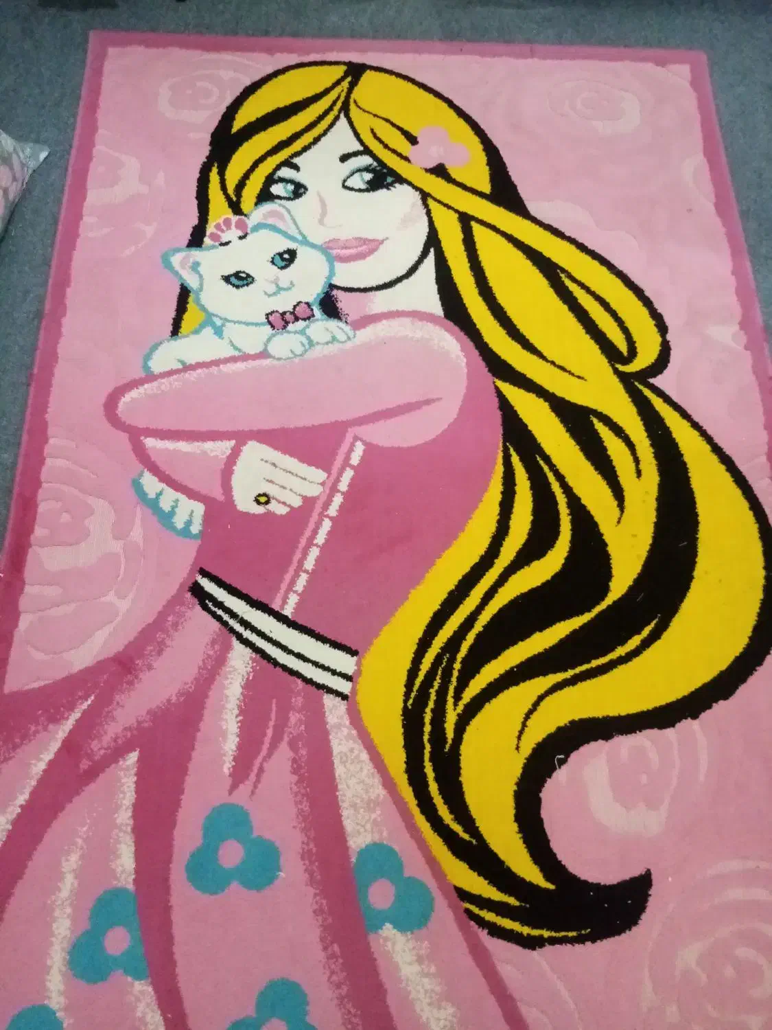 گلیم فرش سالم و تمیز.|گلیم، جاجیم، گبه|پاکدشت, پاکدشت (مامازند)|دیوار