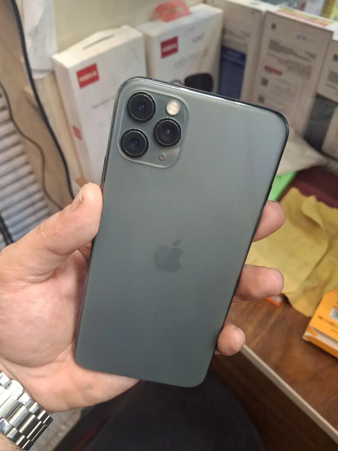 11 promax 256 دوسیم za|موبایل|قم, حاج خلیل|دیوار