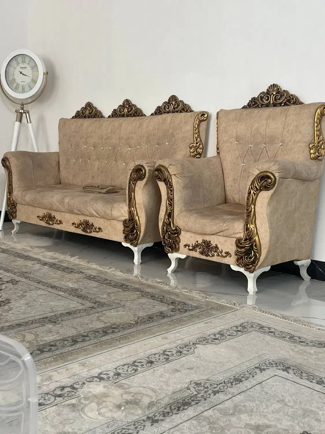 مبل ۷نفره|مبلمان خانگی و میز عسلی|نیشابور, ناسیونال|دیوار