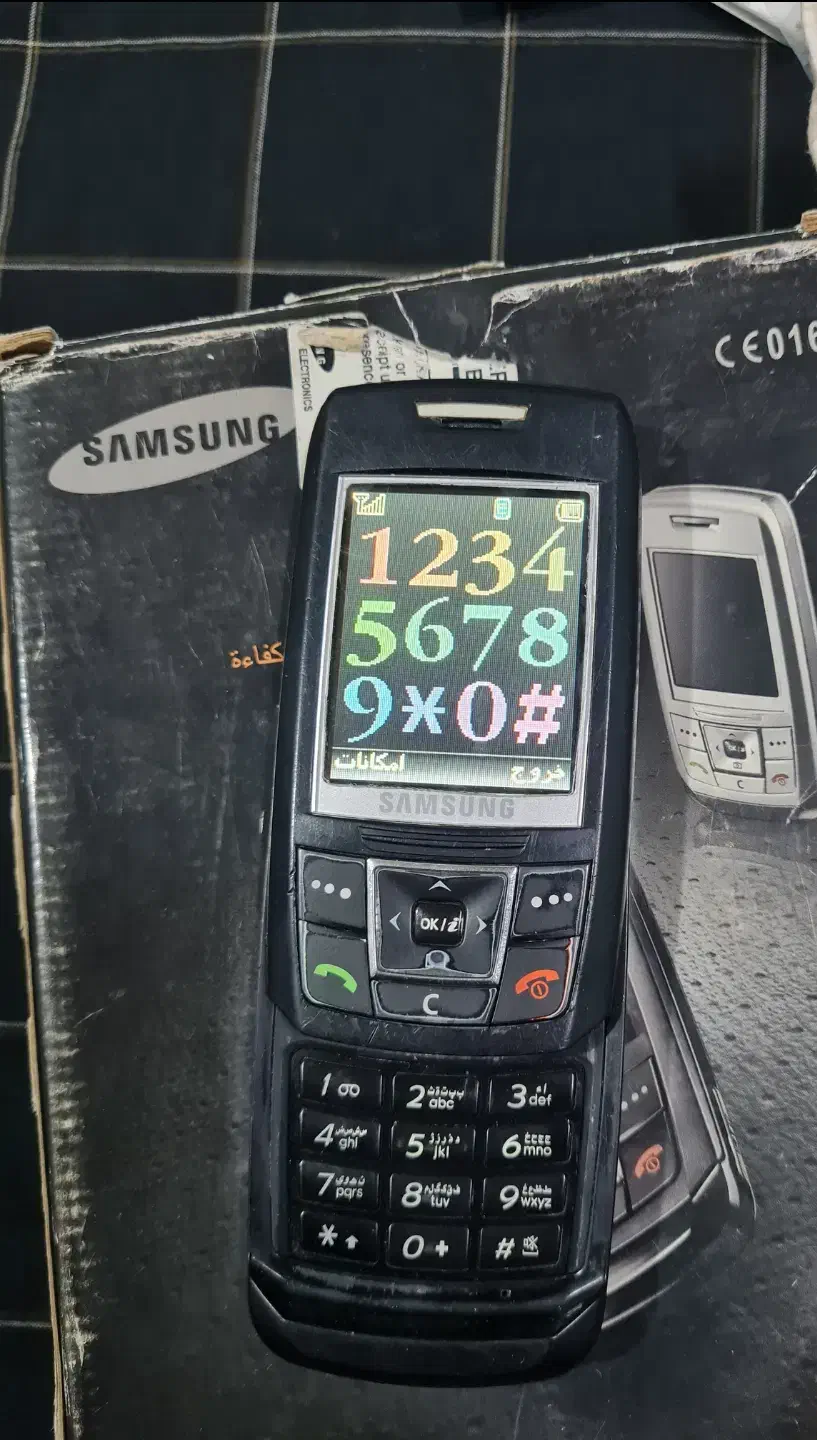 گوشی کشویی سامسونگ E250 اورجینال اصلی|موبایل|سراوان, |دیوار