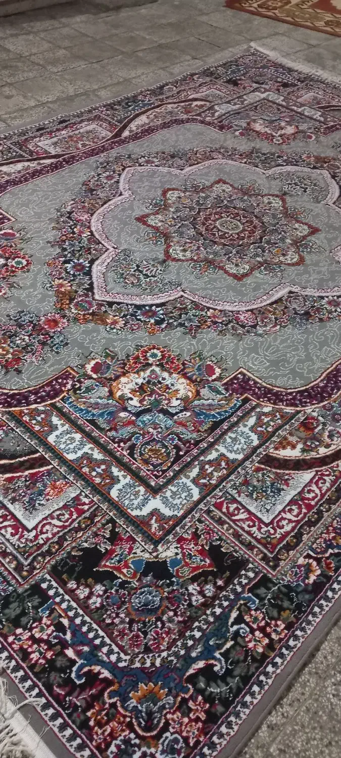 فرش نه متری در حد نو|فرش|گرگان, |دیوار