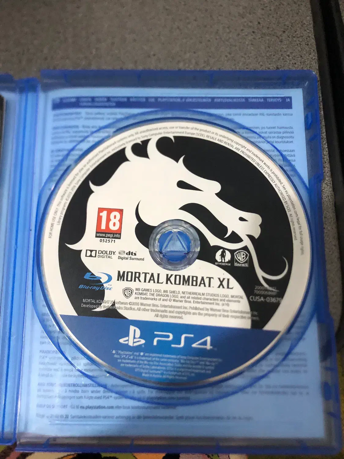 دیسک بازی mortal kombat xl|کنسول، بازی ویدئویی و آنلاین|دزفول, |دیوار