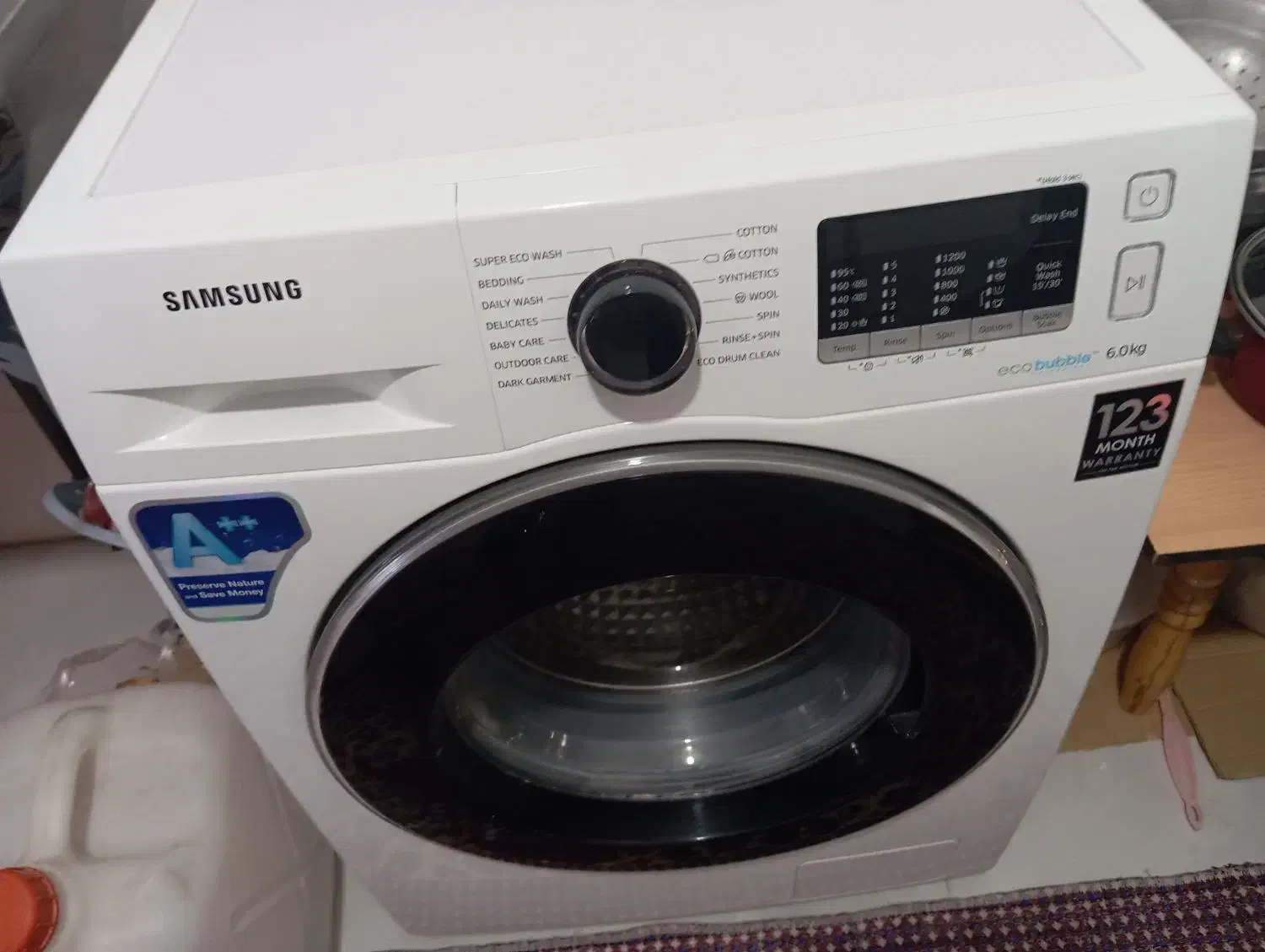 ماشین لباسشویی سامسونگ|ماشین لباسشویی و خشککن لباس|زرند, |دیوار