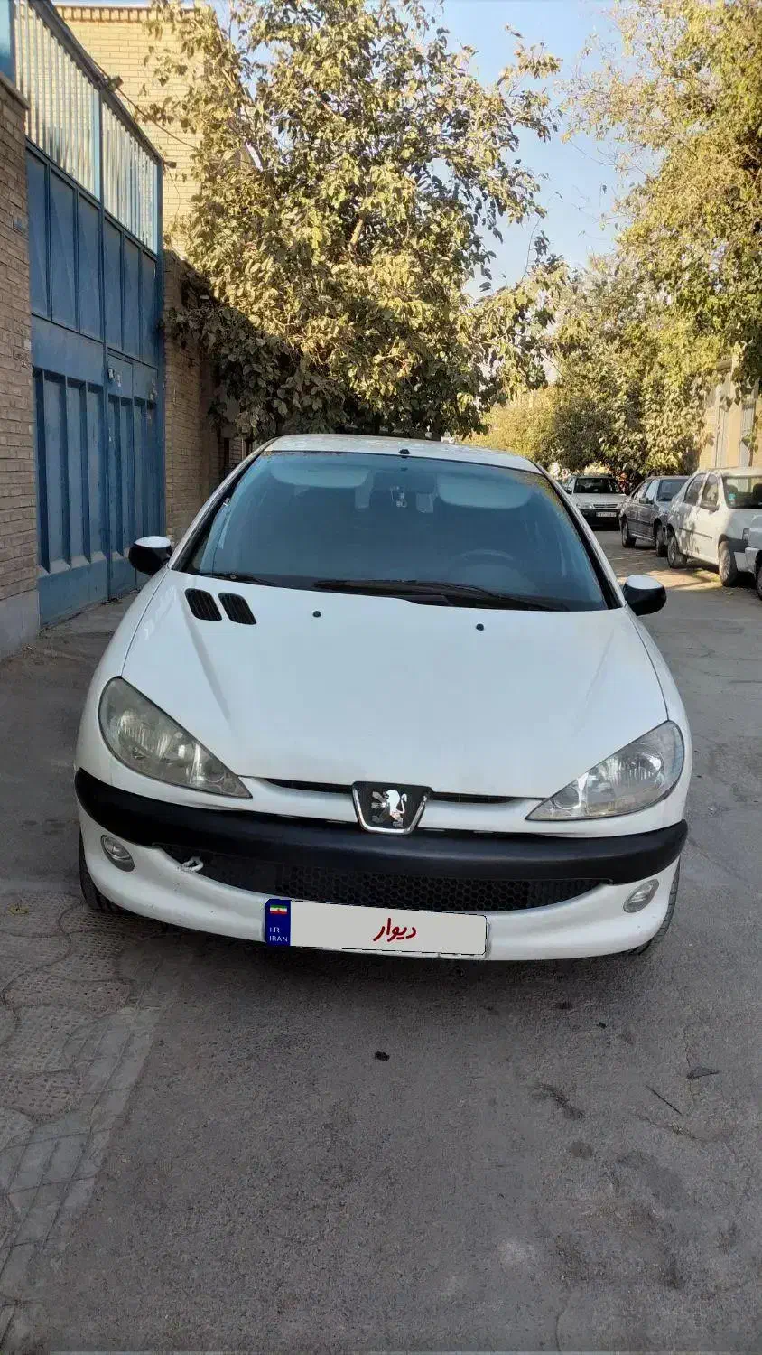 پژو ۲۰۶ SD مدل 1389 دوگانه V8|خودرو سواری و وانت|برخوار, |دیوار