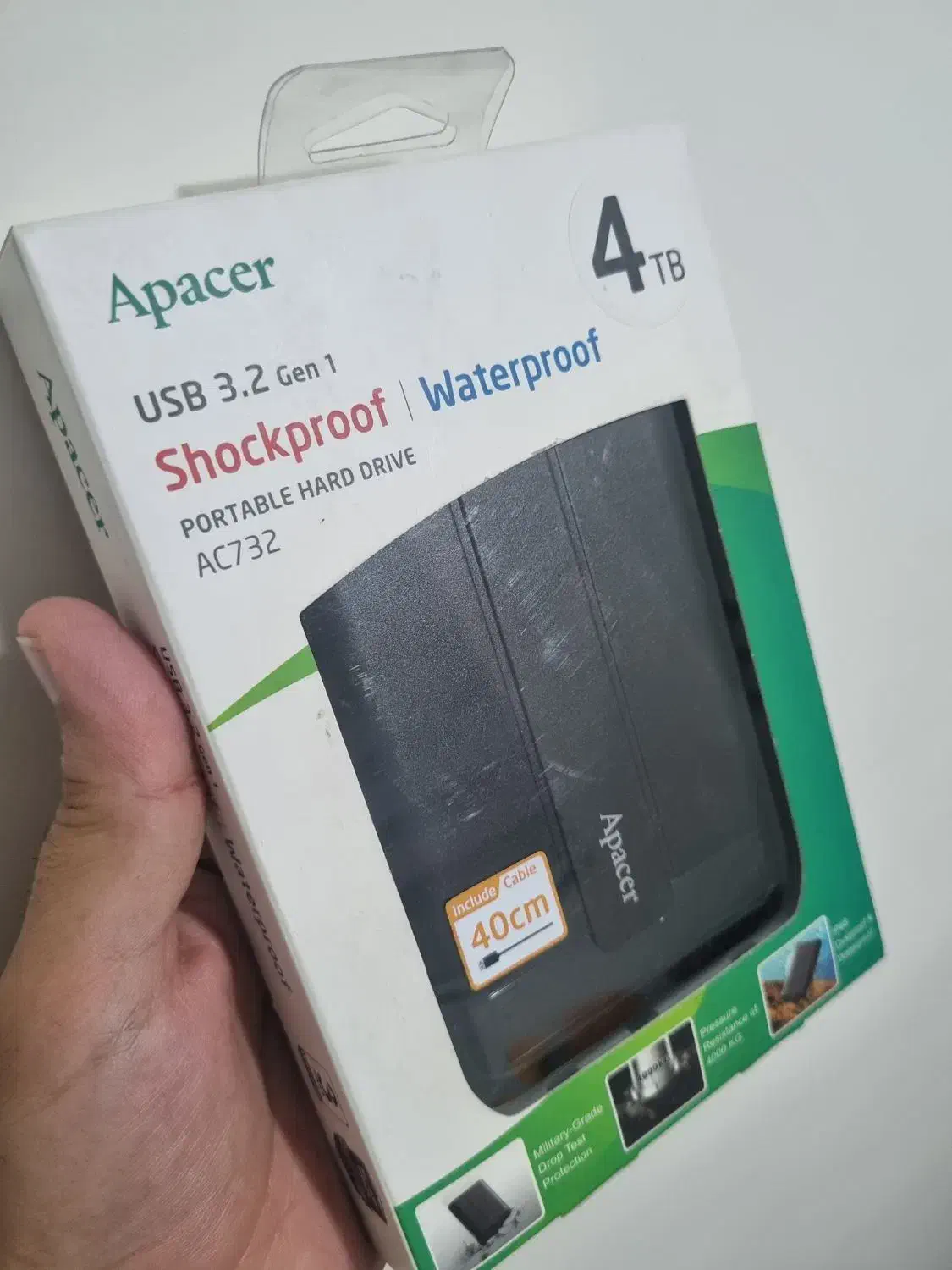 هارد اپیسر ۴ ترابایت AC 732 جعبه بازنشده|قطعات و لوازم جانبی رایانه|تهران, جوادیه تهرانپارس|دیوار