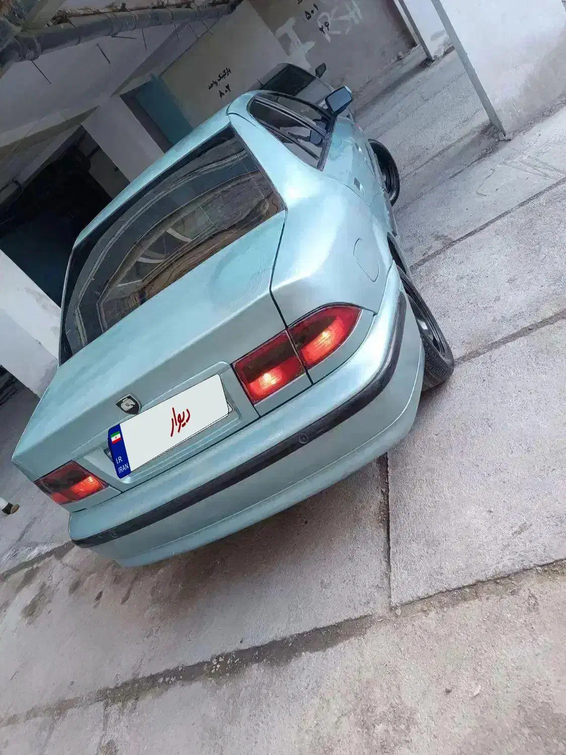 سمند نقره ابی رنگ خاص مدل ۸۴|خودرو سواری و وانت|زاهدان, |دیوار