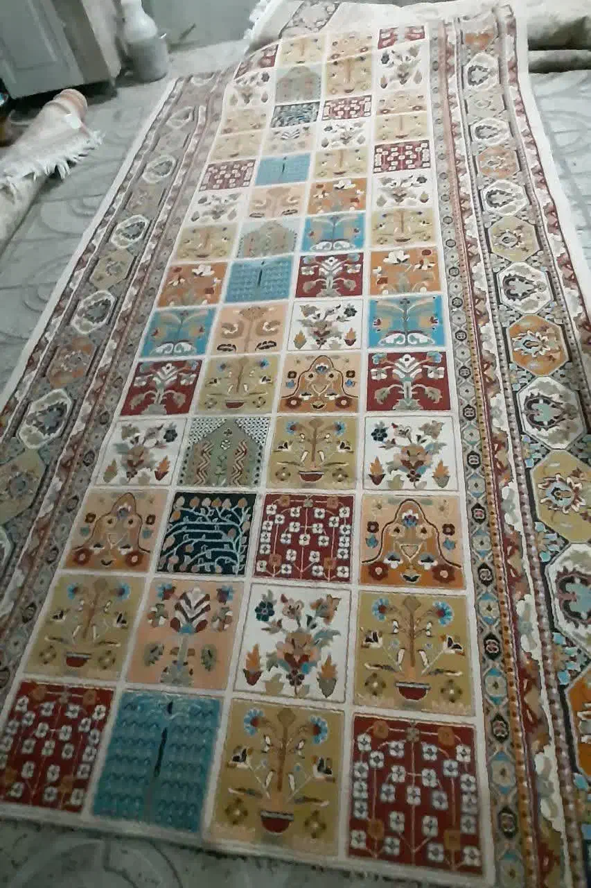 یک  گلیم فرش6متری دوتاپادری4تومن|فرش|سنقر, |دیوار