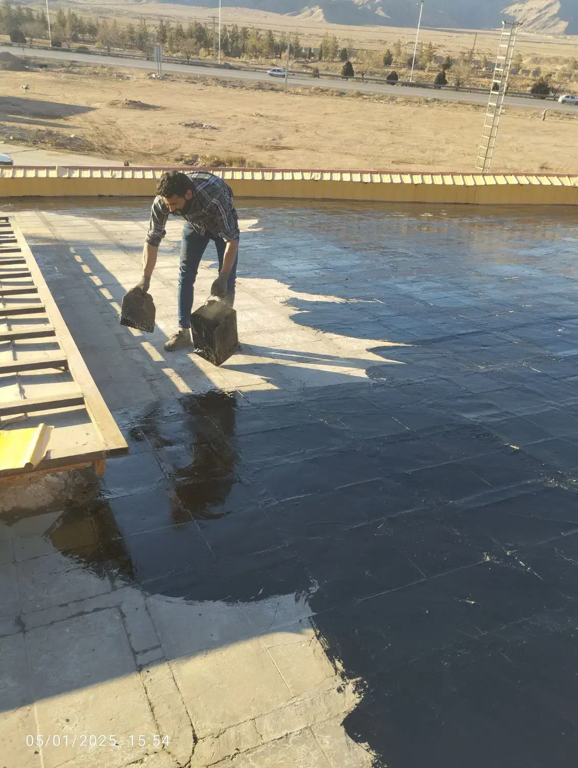 ایزوگام آسفالت  خورده کاری  لکه گیری و سیمان کاری|خدمات پیشه و مهارت|کرمان, |دیوار