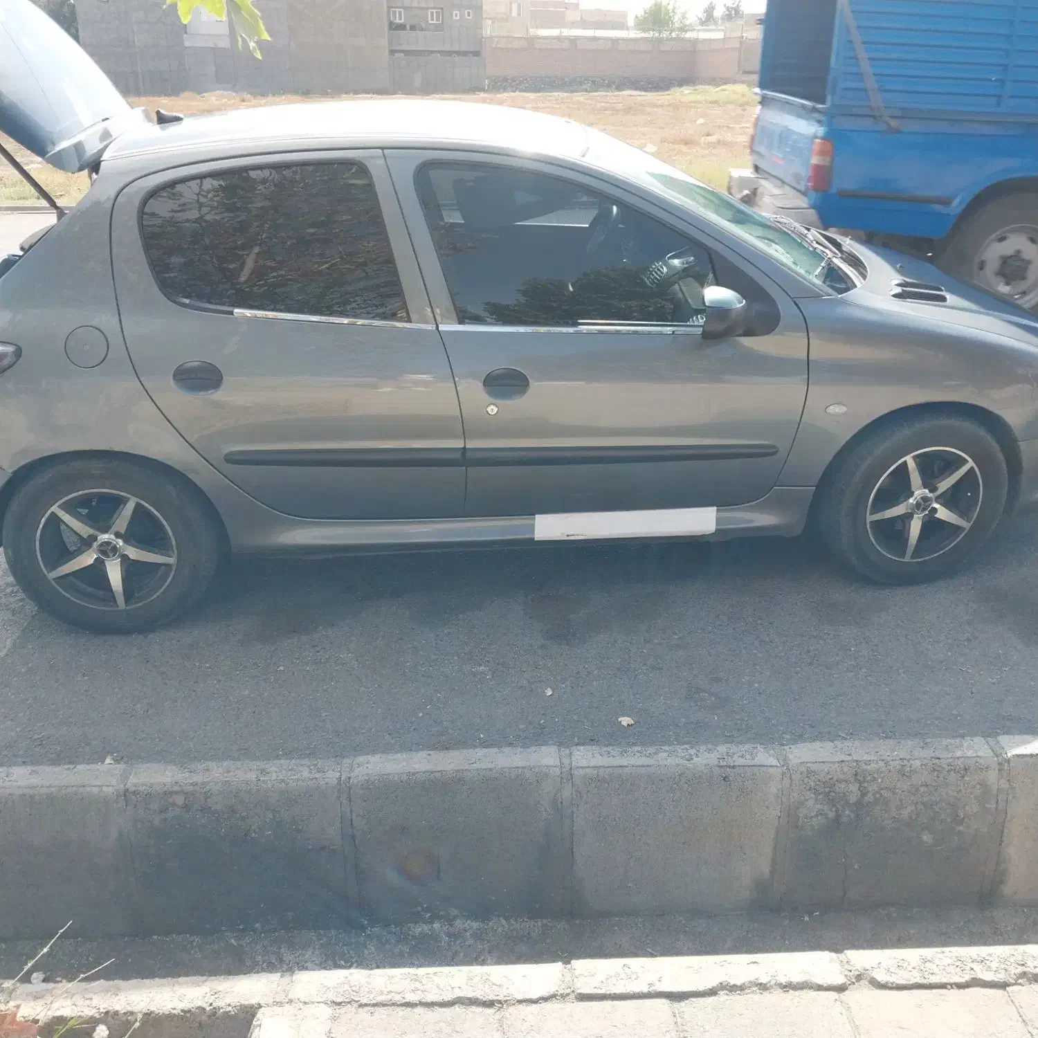 پژو 206 تیپ 2 مدل 85 فول اسپرت خاکستری|خودرو سواری و وانت|خوی, |دیوار