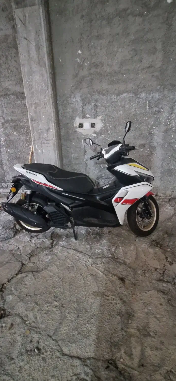 موتور آیروکس ۱۵۵ هوا خنک ..|موتورسیکلت|کلاله, |دیوار