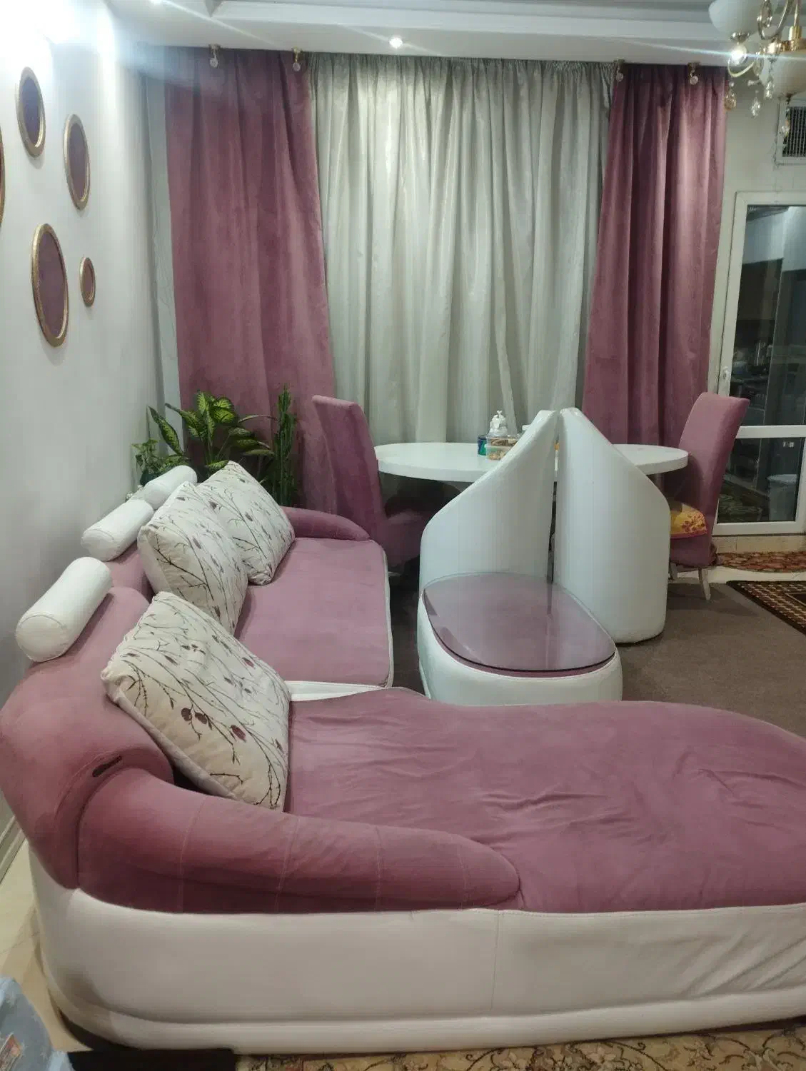 مبل ومیزغذاخوری وپرده|میز و صندلی غذاخوری|مشهد, سعد آباد|دیوار