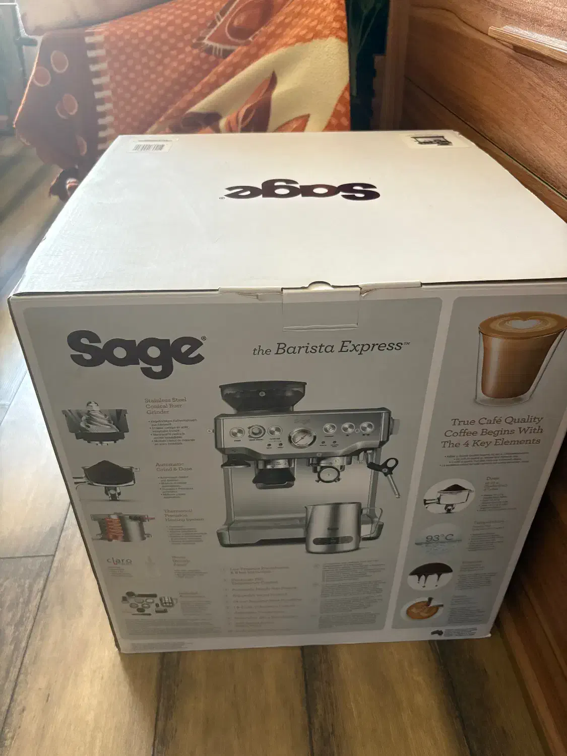 دستگاه نیمه صنعتی قهوه ساز sage مدل BES875BKS|سماور، چایساز، قهوهساز|بوشهر, |دیوار