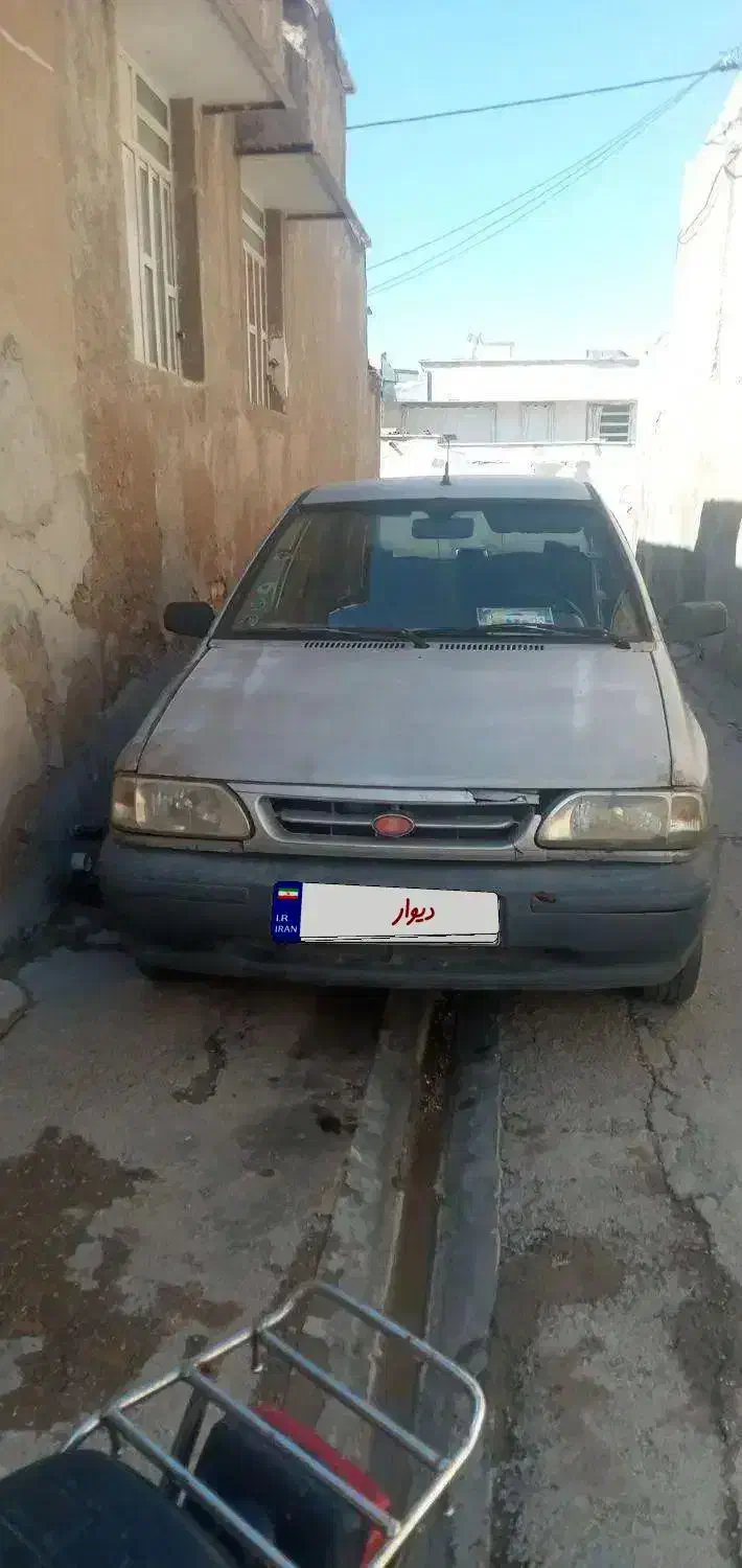 پراید نقره ای فابریک|خودرو سواری و وانت|شیراز, شهرک مهدیآباد|دیوار