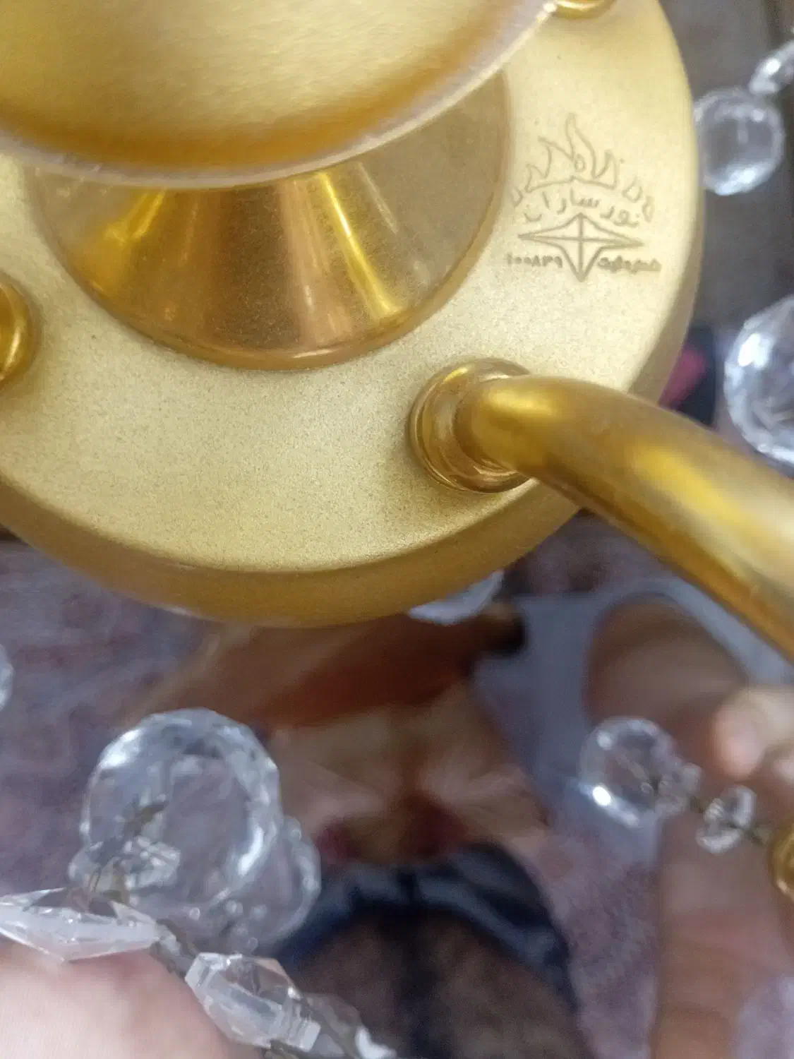 لوستر نورسازان بارنگ ثابت|لوستر و چراغ آویز|تبریز, |دیوار