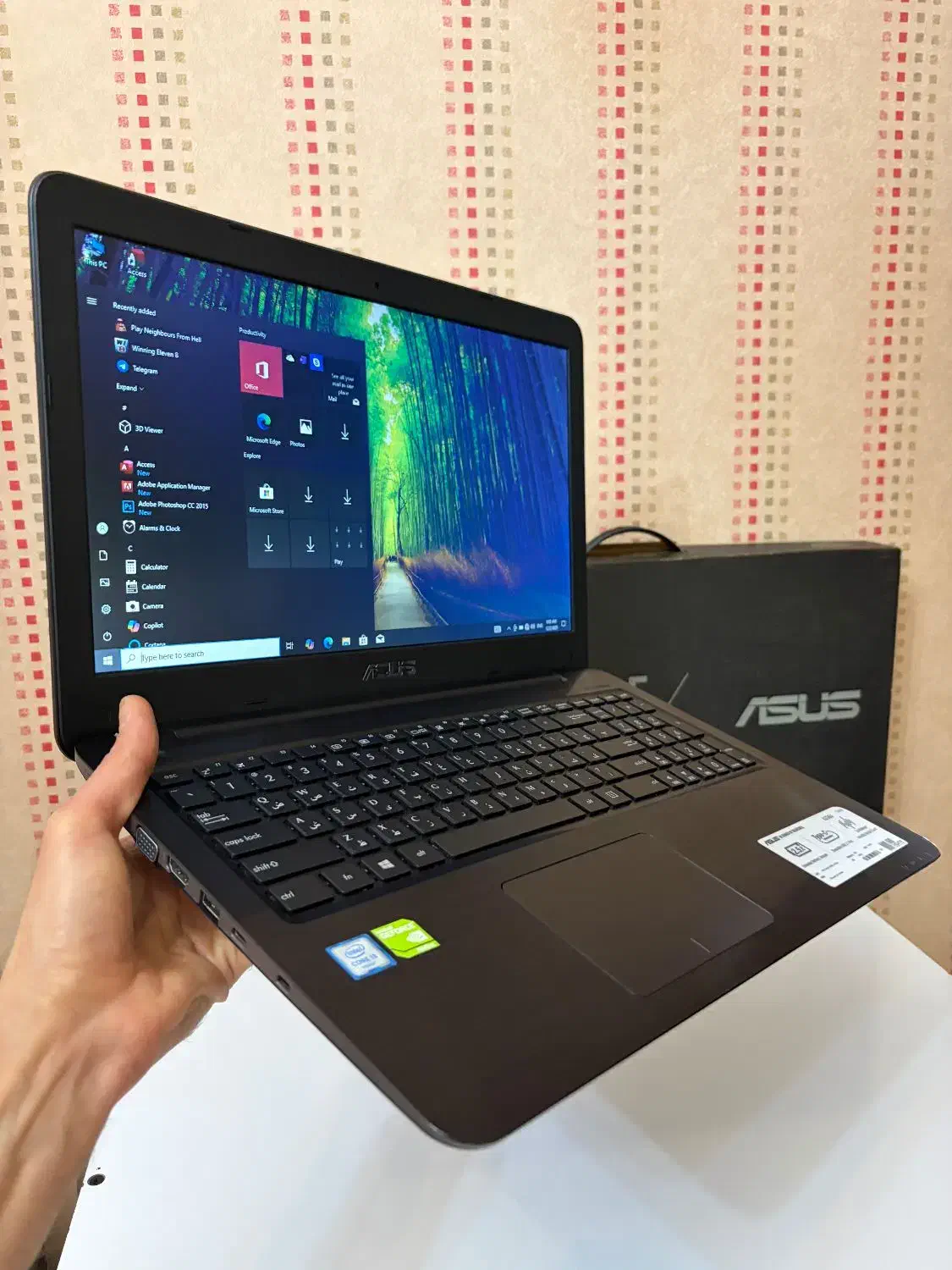 لپتاپ ASUS گرافیکدار نسل ۶ درحد|رایانه همراه|تهران, فردوس|دیوار